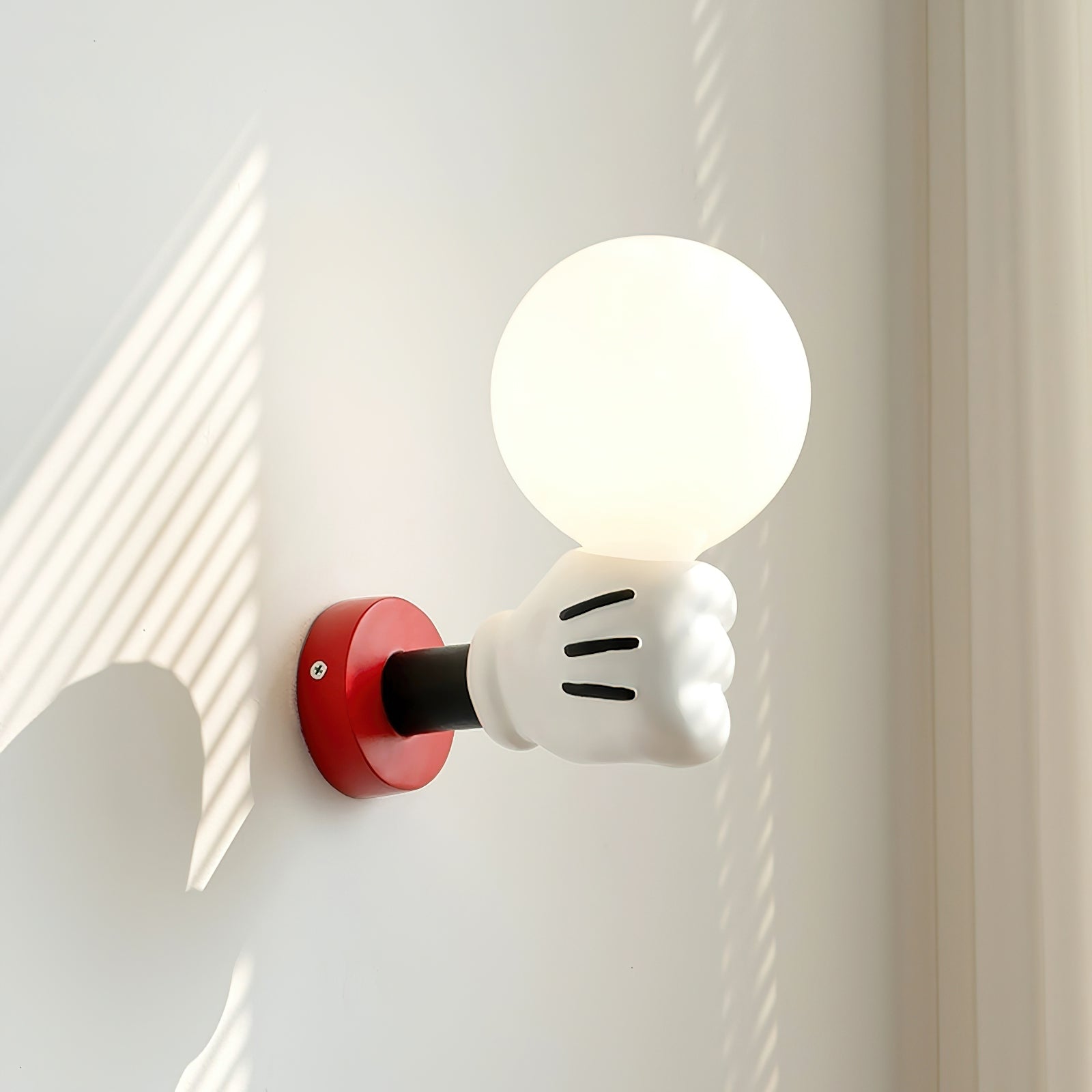 Wandleuchte Stoff Schirm Modern Klassisch Gold Walnuss Wandleuchte Schlafzimmer-Letslighting