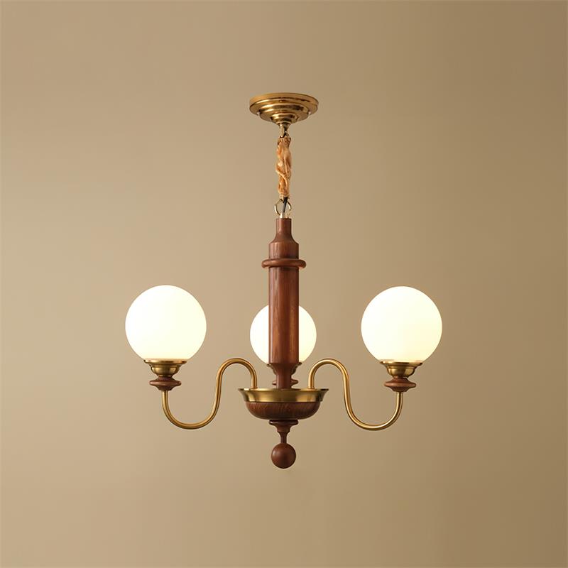 Lumivian 8-Flammiger Globus-Kronleuchter-Letslighting