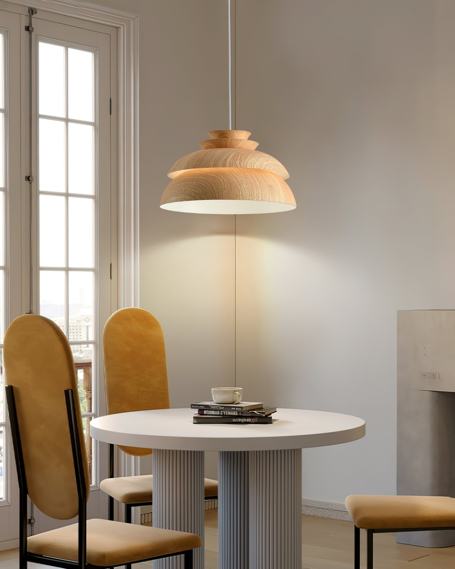 Pendelleuchte Geschichtete Kuppel Modern Minimalistisch-Letslighting