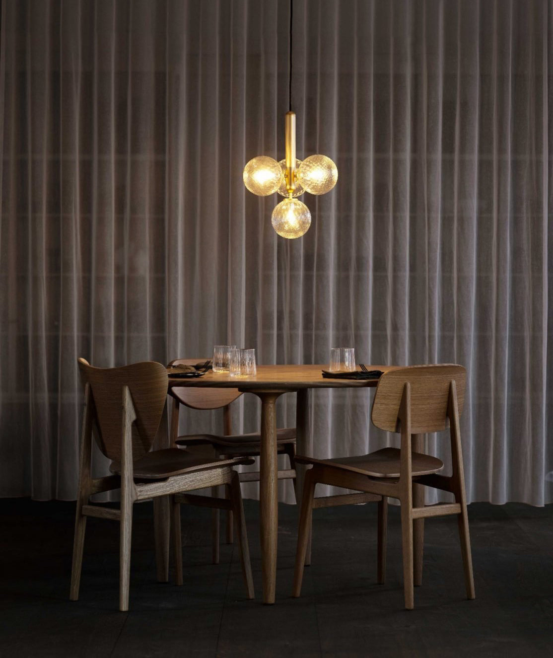 Velain Messing Industrielle Pendelleuchte-Letslighting
