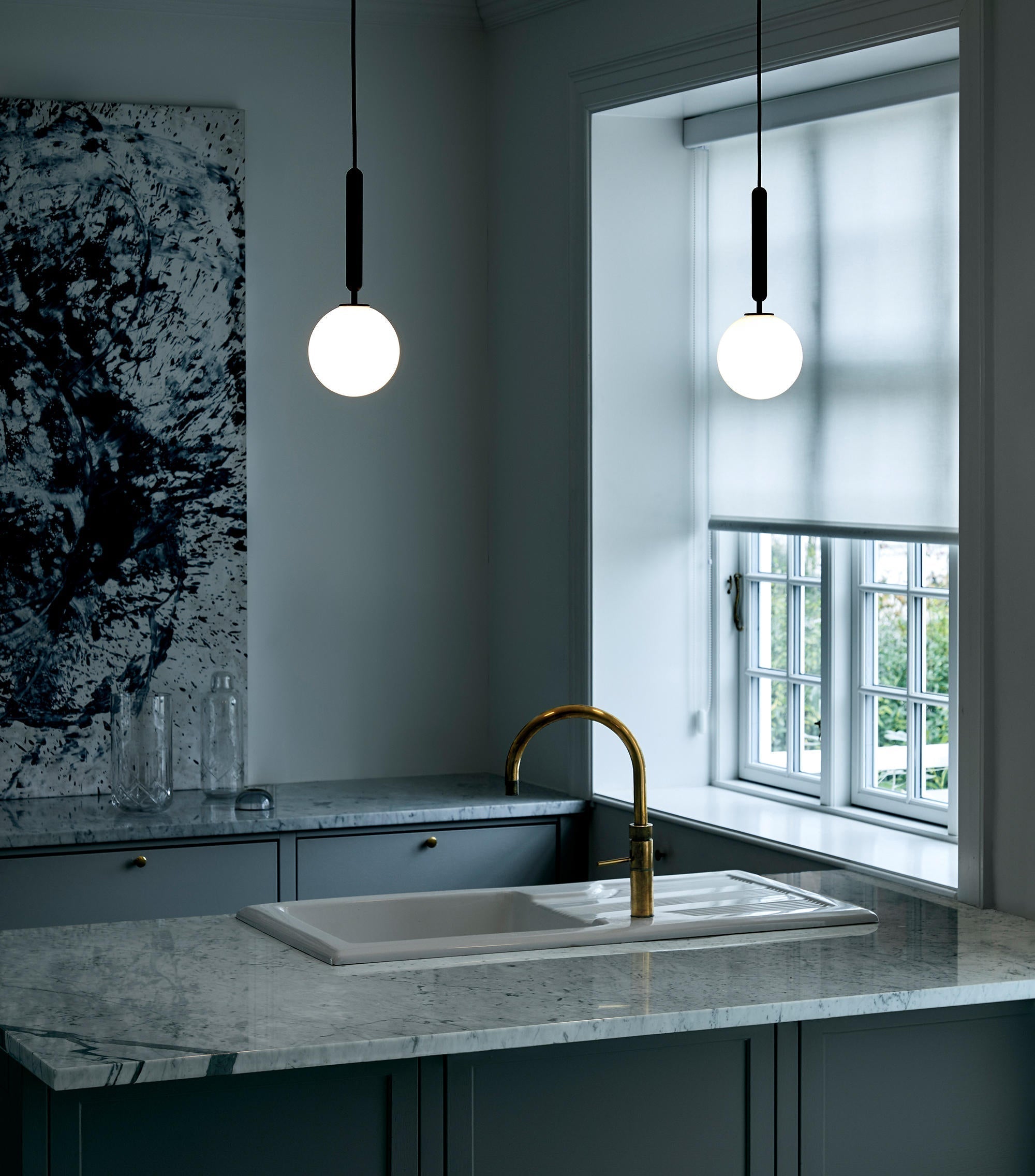Velain Messing Industrielle Pendelleuchte-Letslighting