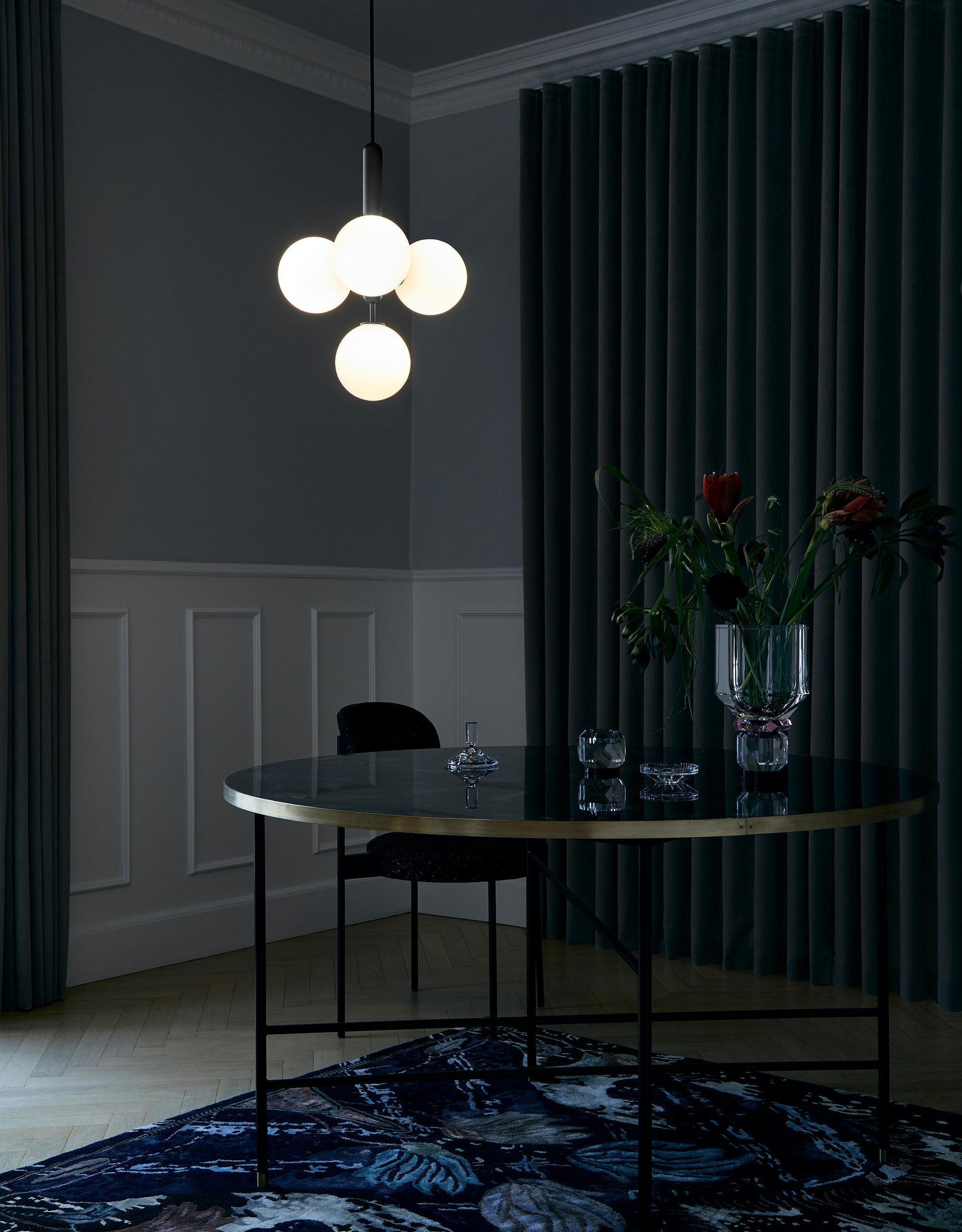 Velain Messing Industrielle Pendelleuchte-Letslighting