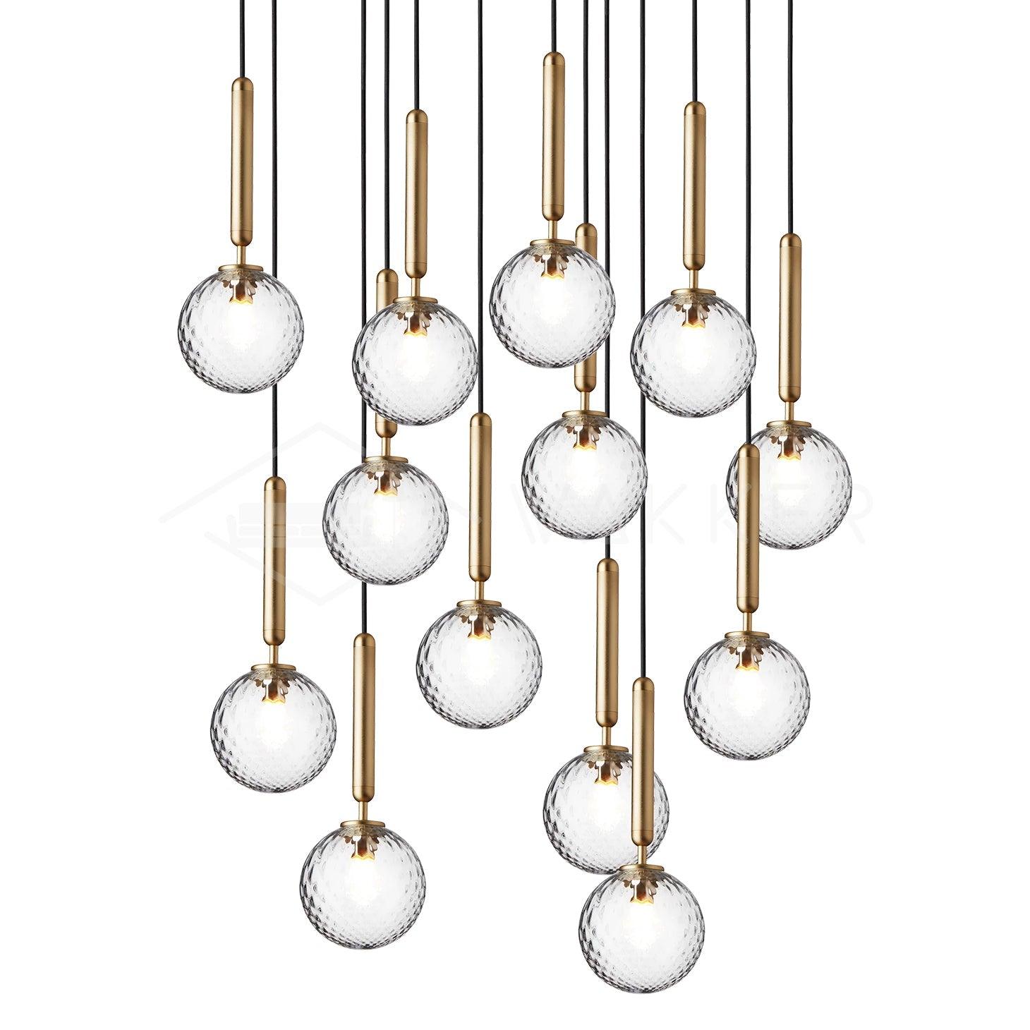 Velain Messing Industrielle Pendelleuchte-Letslighting