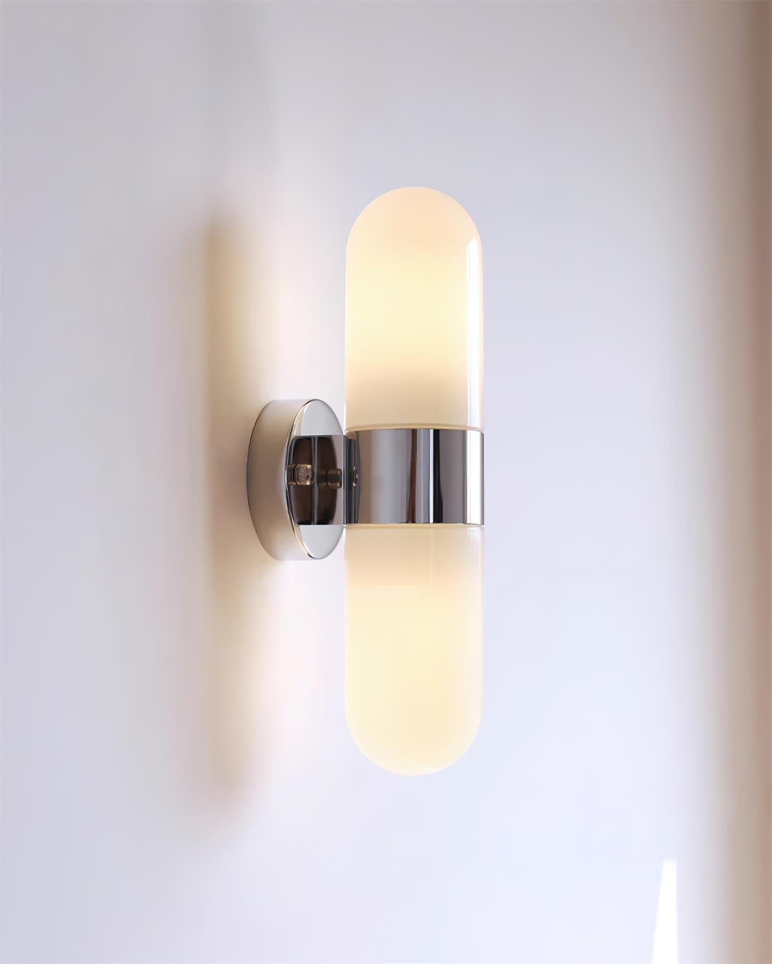 Wandleuchte Metall Glas Modern Minimalistisch Vertikal Wandleuchte Schlafzimmer-Letslighting