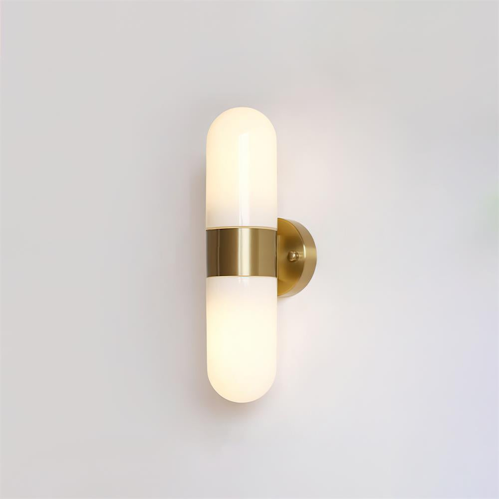 Wandleuchte Metall Glas Modern Minimalistisch Vertikal Wandleuchte Schlafzimmer-Letslighting