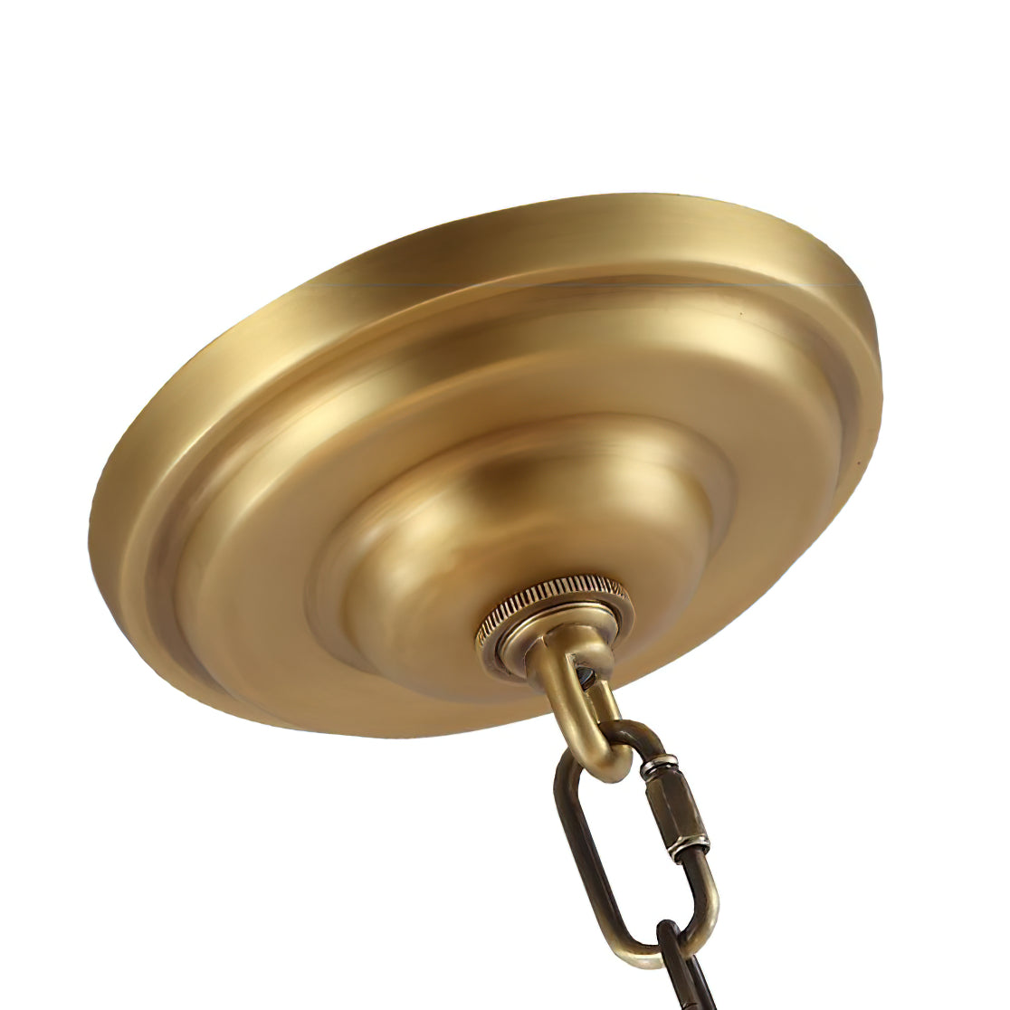 Ilsolen Messing Glas Postmodern Luxus Kronleuchter-Letslighting