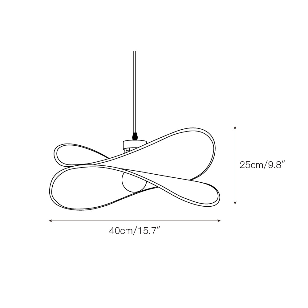 Cicaros Kreativität Art Stoff Pendelleuchte-Letslighting