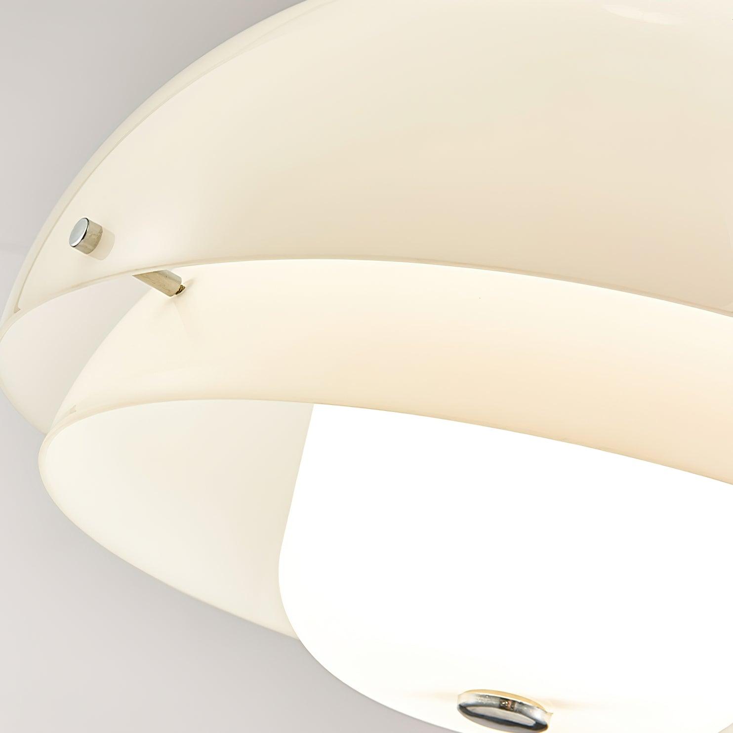 Cuthean Einzigartige Milchweiß-Glas-Anhängerlampe-Letslighting