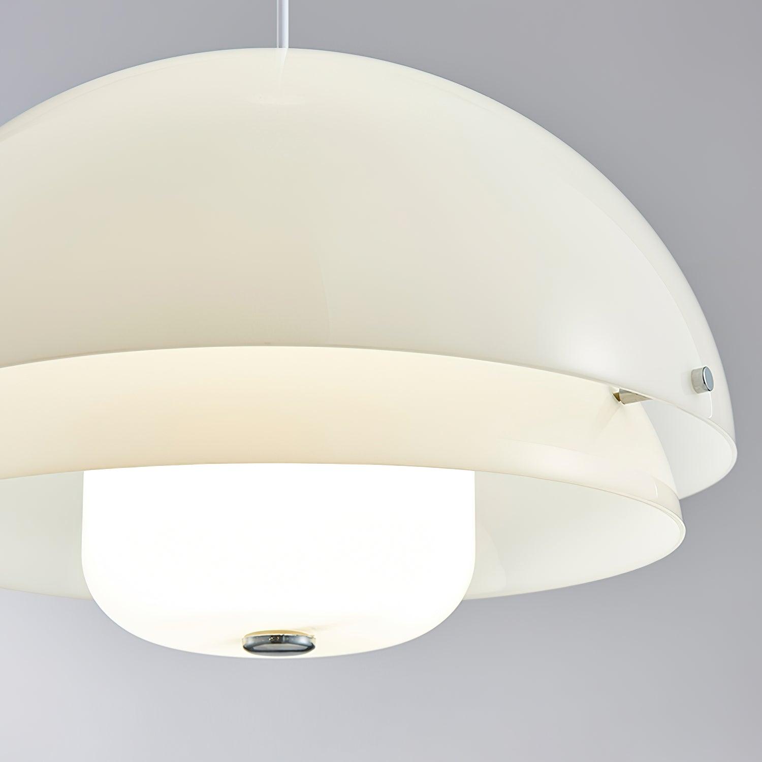 Cuthean Einzigartige Milchweiß-Glas-Anhängerlampe-Letslighting