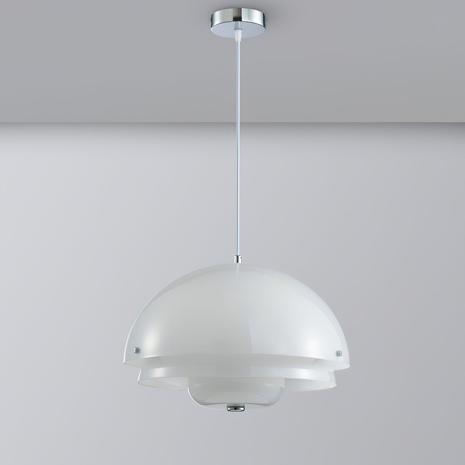 Cuthean Einzigartige Milchweiß-Glas-Anhängerlampe-Letslighting