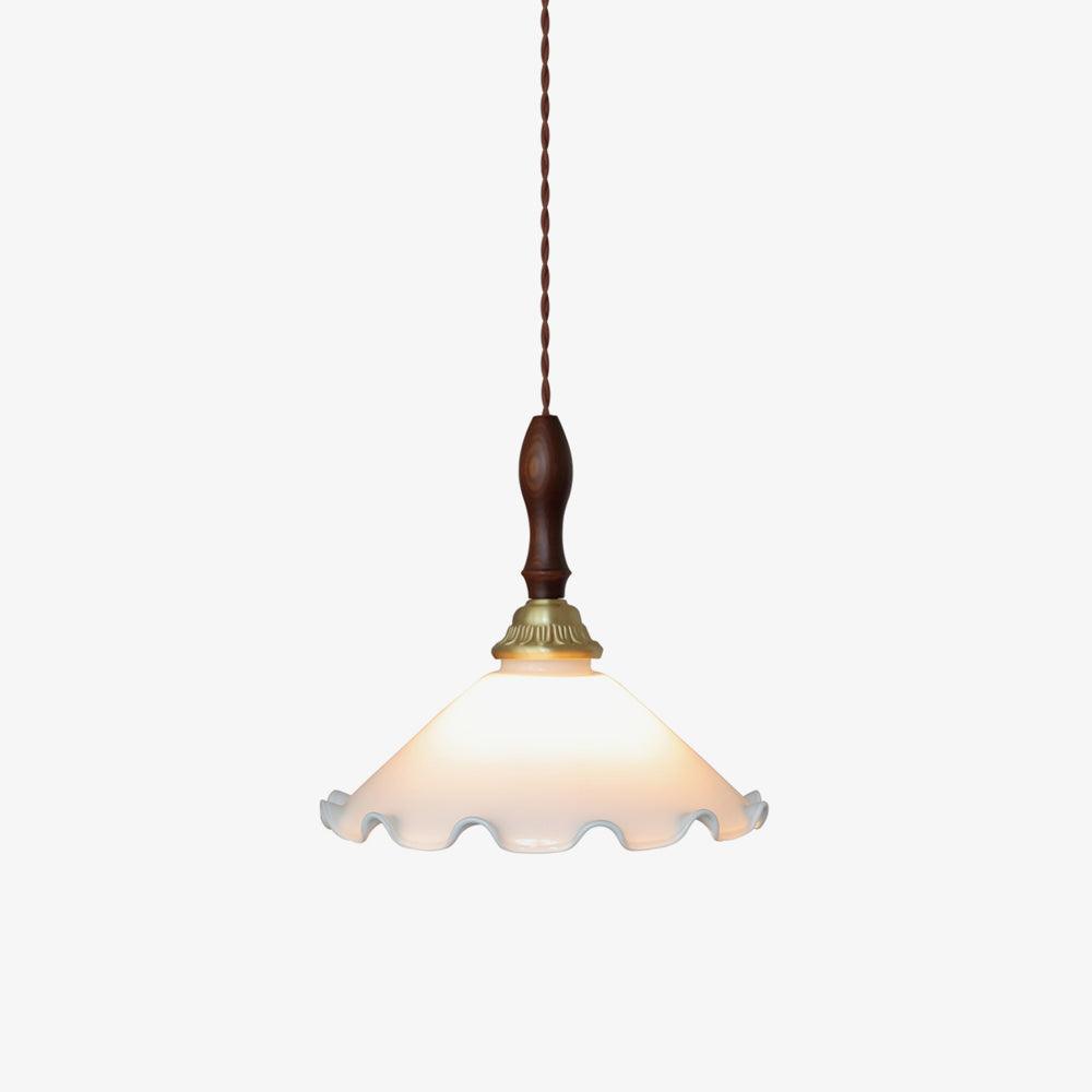 Floria Milchig Blume Pendelleuchte Leuchte-Letslighting