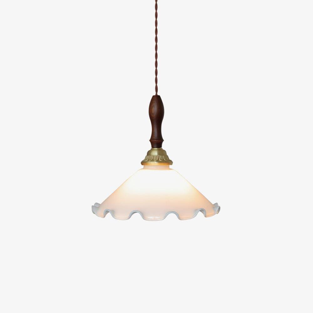 Floria Milchig Blume Pendelleuchte Leuchte-Letslighting