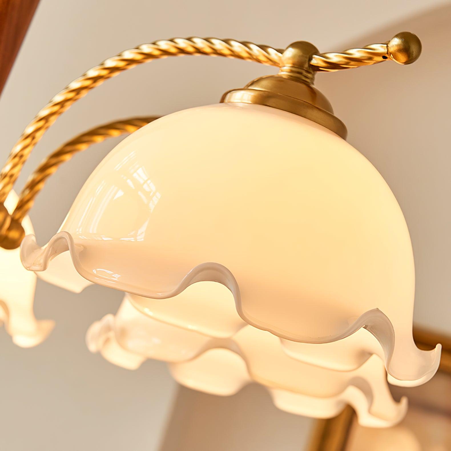 Daisy Eleganter Vintage-Glas-Kronleuchter-Letslighting