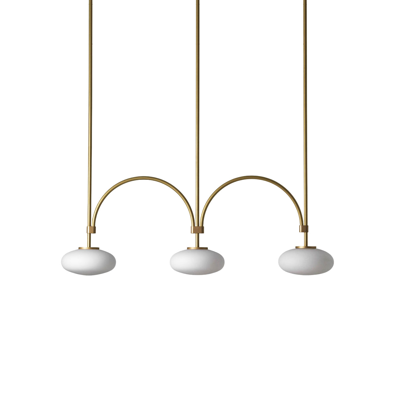 Lythean Linear Messing Glas Pendelleuchte-Letslighting