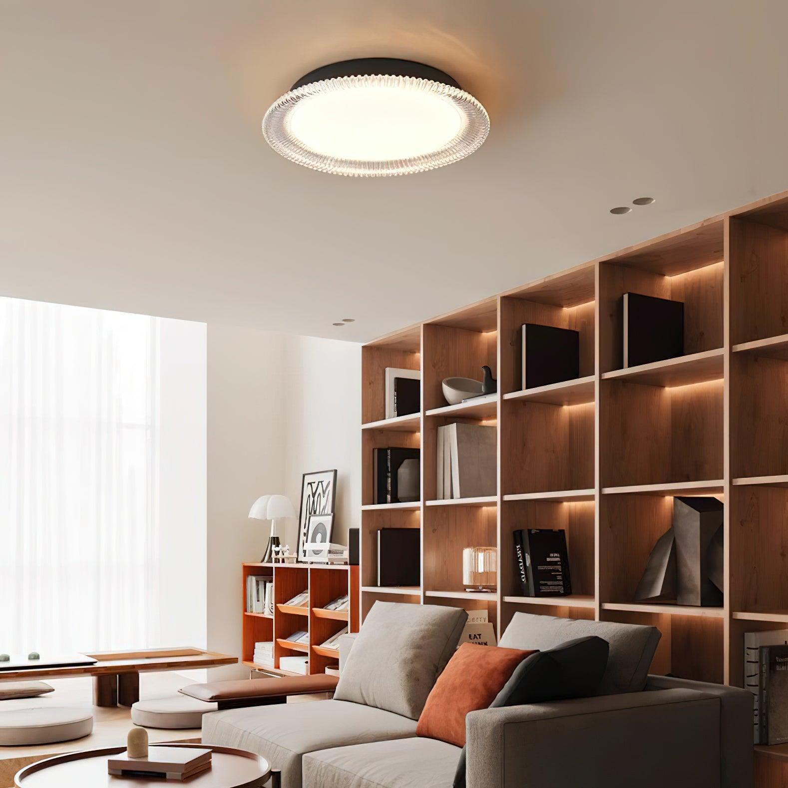 Crystaline Minimalistische Deckenleuchte aus Aluminium-Letslighting