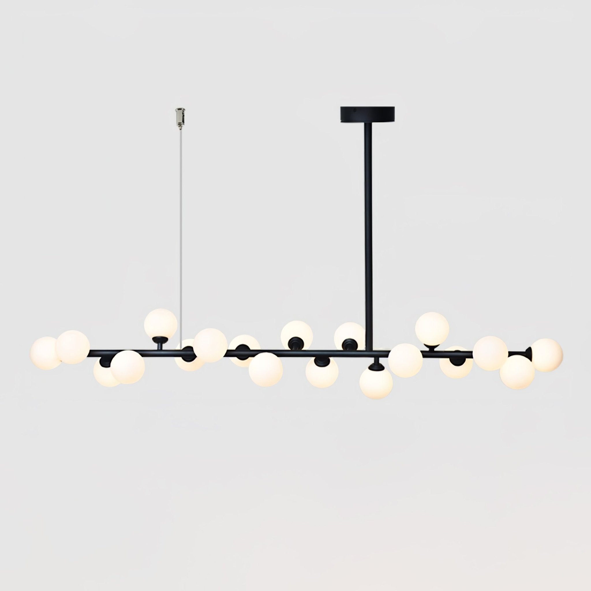 Lumiray Schwarze lineare Kugel-Pendelleuchte-Letslighting