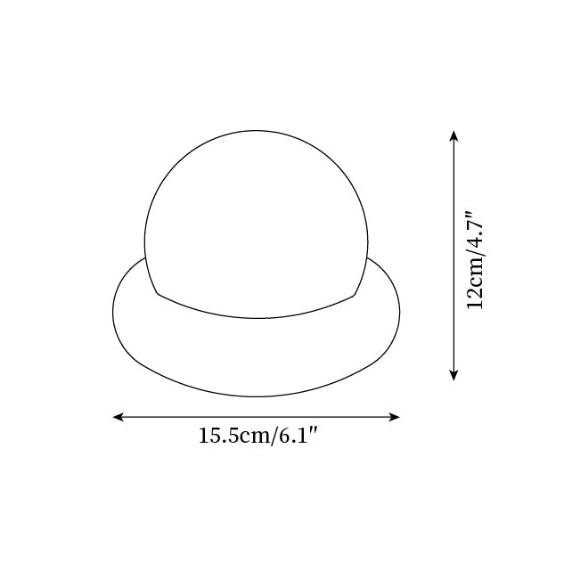 Riita Travertine Globe Table Lamp Mini Maga - Letslighting