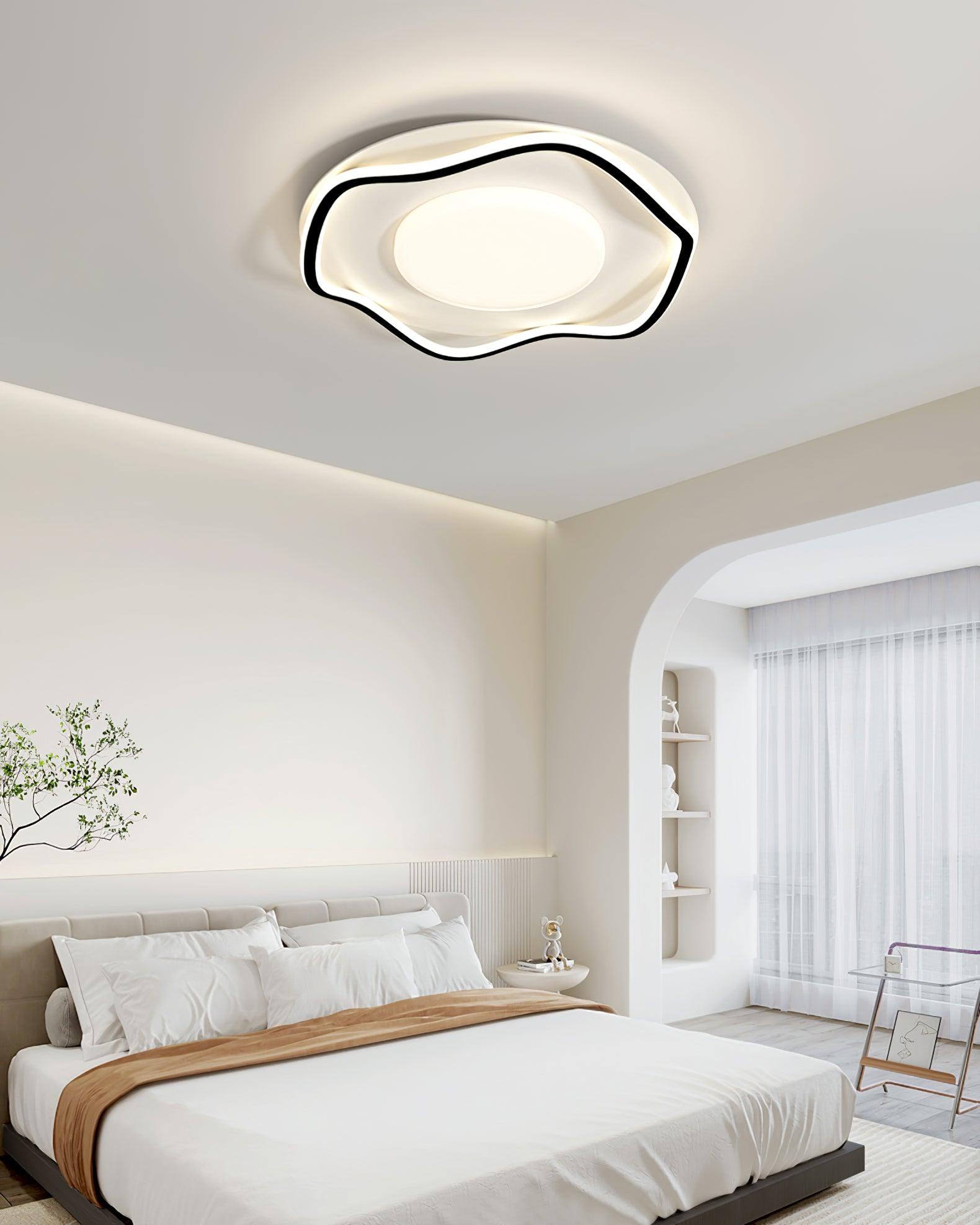 Elvenos Minimalistisch Wolkenform Deckenleuchte-Letslighting