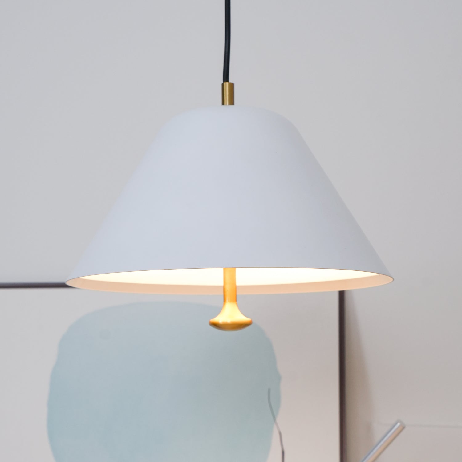 Solara Pendelleuchte Glas Messing Minimalistisch-Letslighting