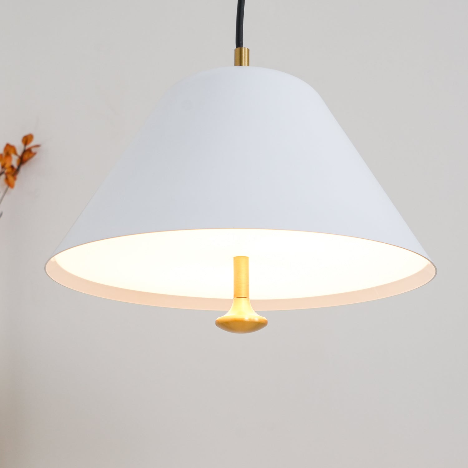 Solara Pendelleuchte Glas Messing Minimalistisch-Letslighting