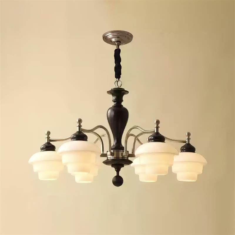 Hovian Vintage Kronleuchter aus Holz-Letslighting
