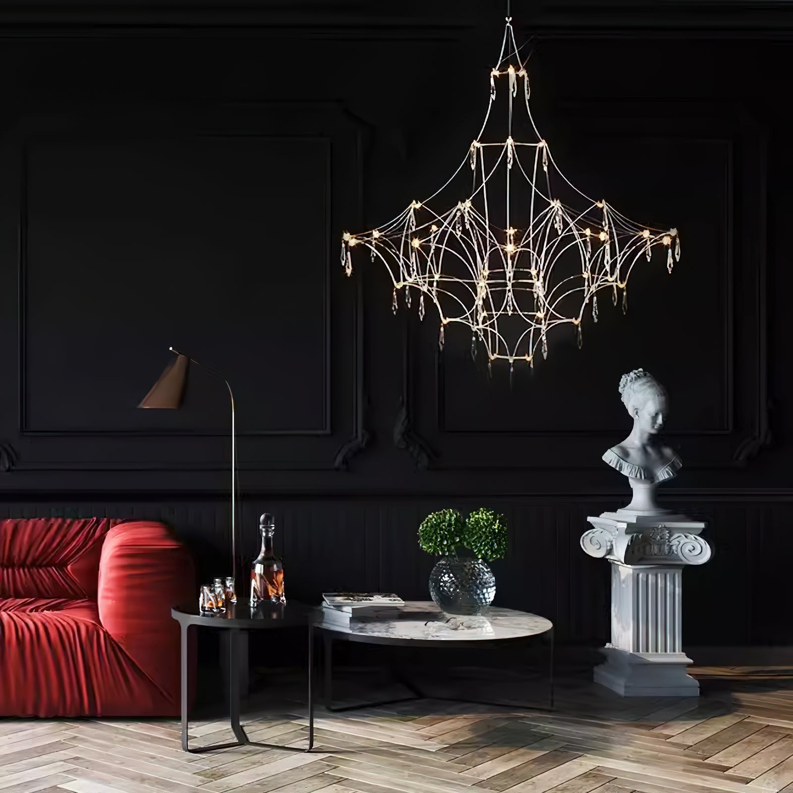 Allaeira Postmodern Luxury Crystal Chandelier - Letslighting