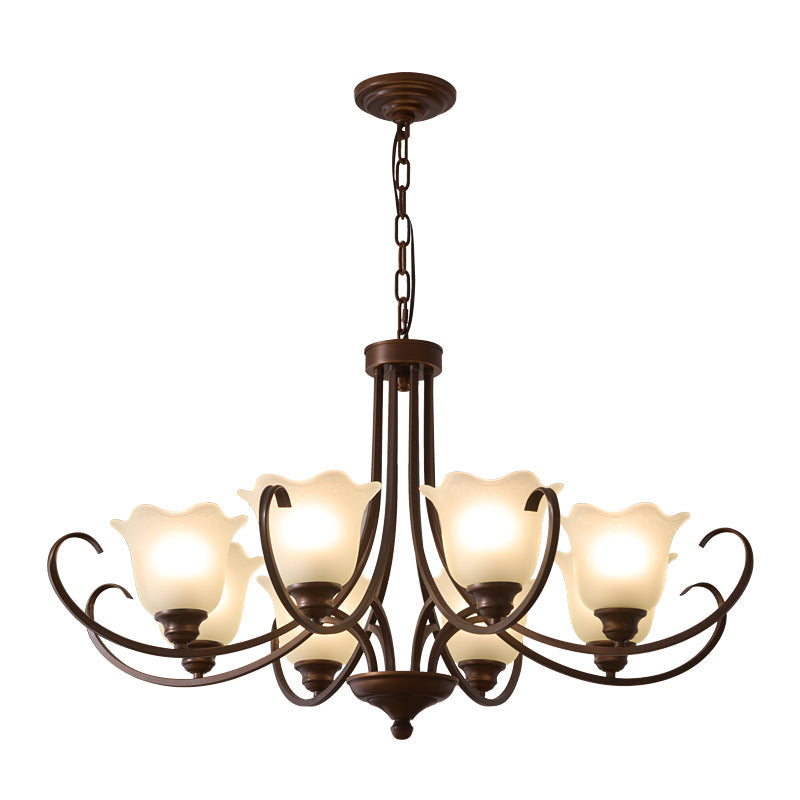 Mireille Floral Chandelier - Blowlighting