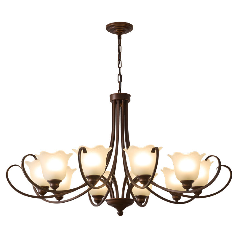 Mireille Floral Chandelier - Blowlighting