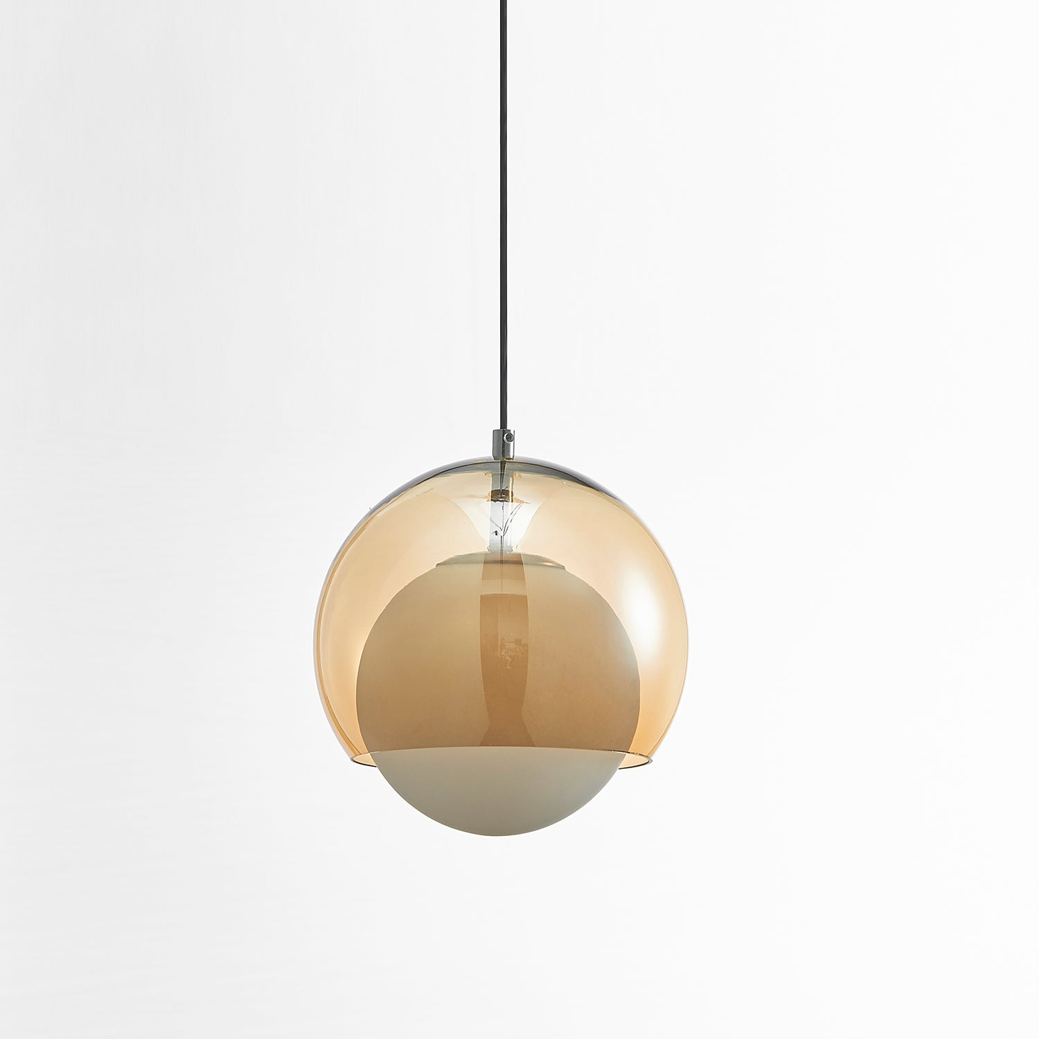 Pendelleuchte Doppelkugel Schirm Glas Modern-Letslighting