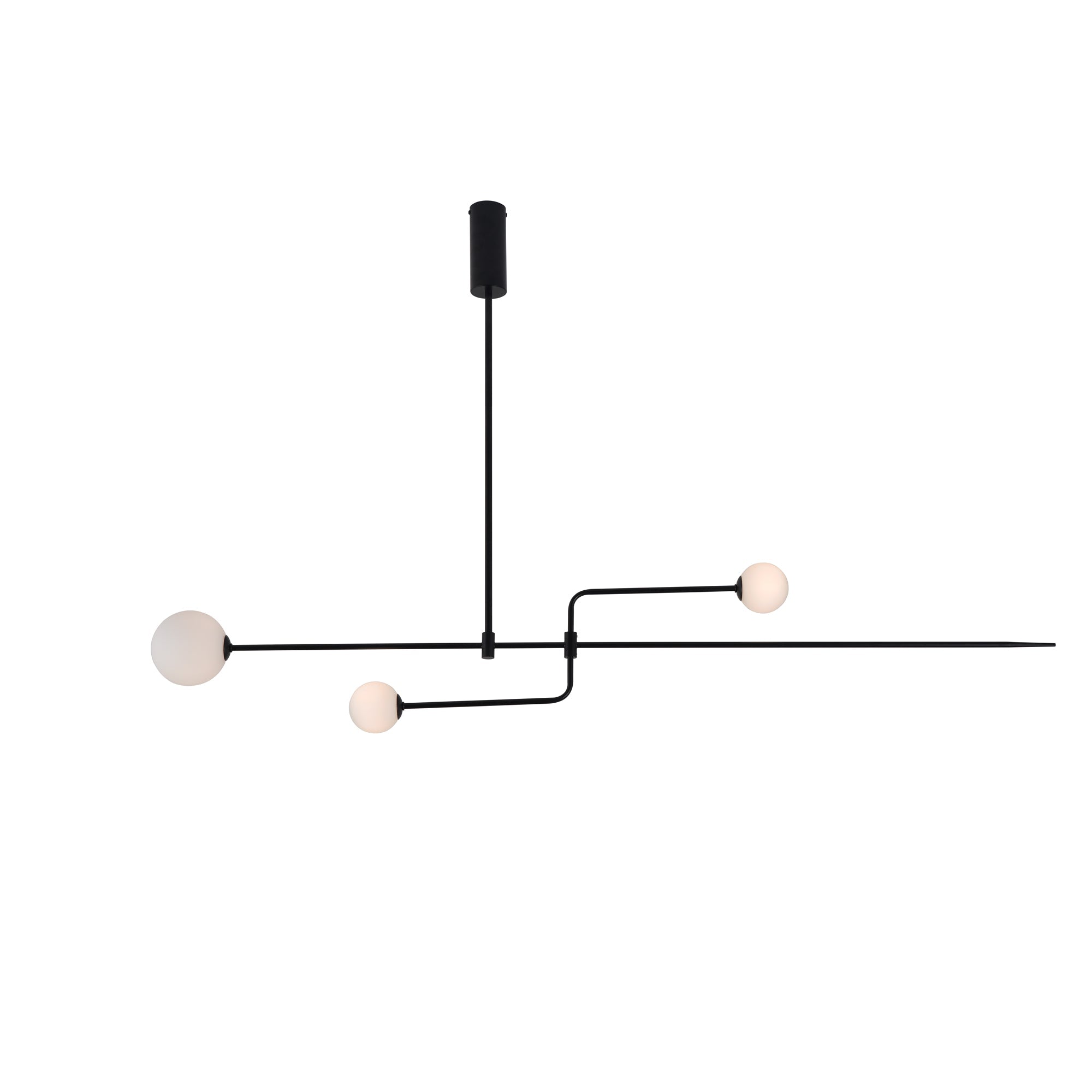 Lustra Kronleuchter Mobile Schwarz Minimalistisch-Letslighting