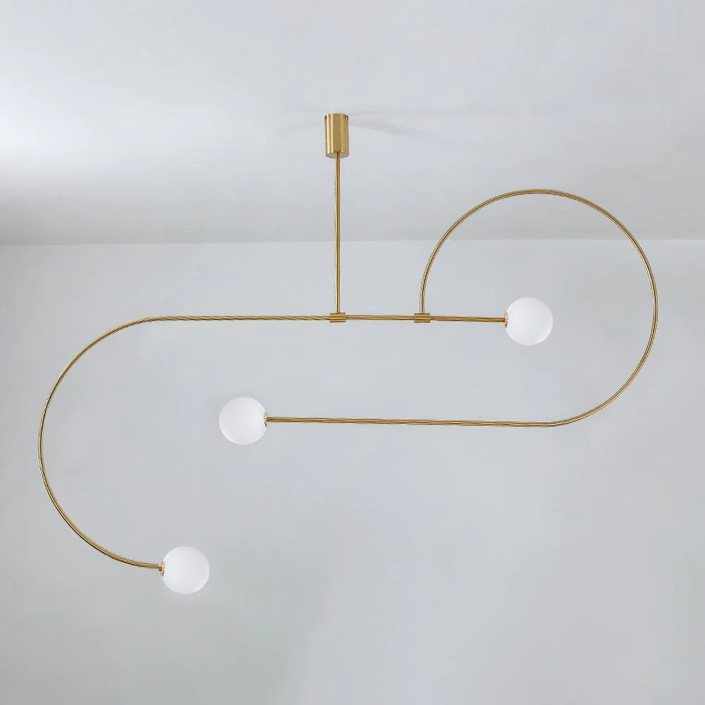 Lustra Kronleuchter Mobile Schwarz Minimalistisch-Letslighting