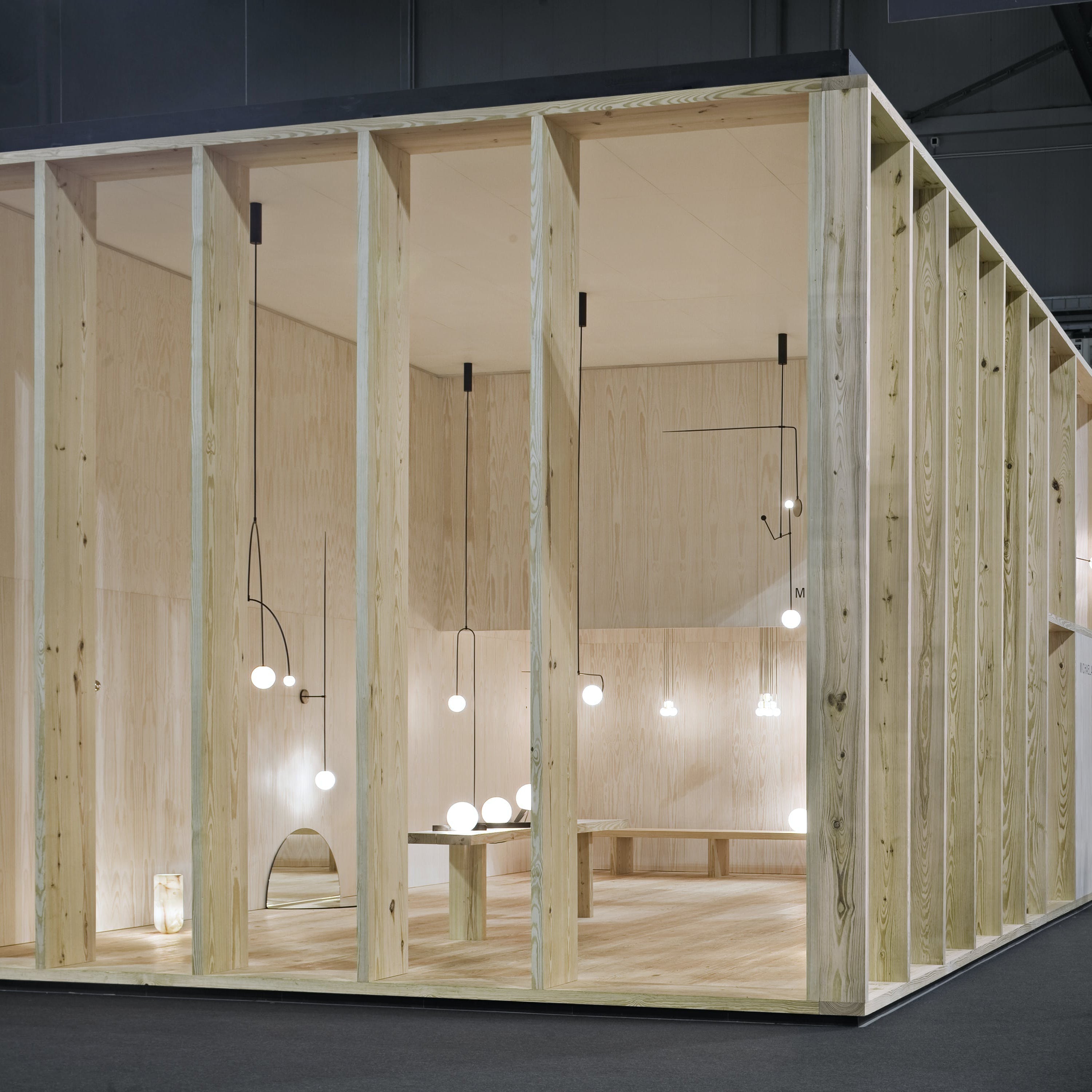 Lustra Kronleuchter Mobile Schwarz Minimalistisch-Letslighting