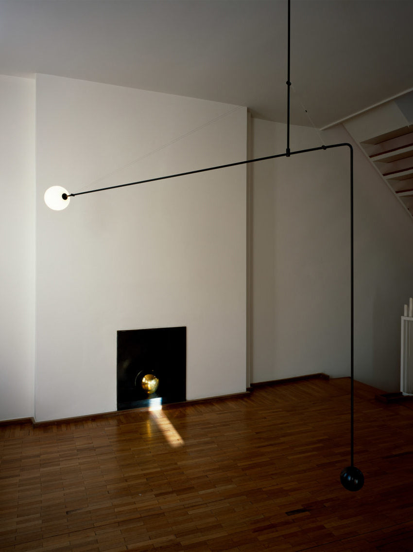 Lustra Kronleuchter Mobile Schwarz Minimalistisch-Letslighting