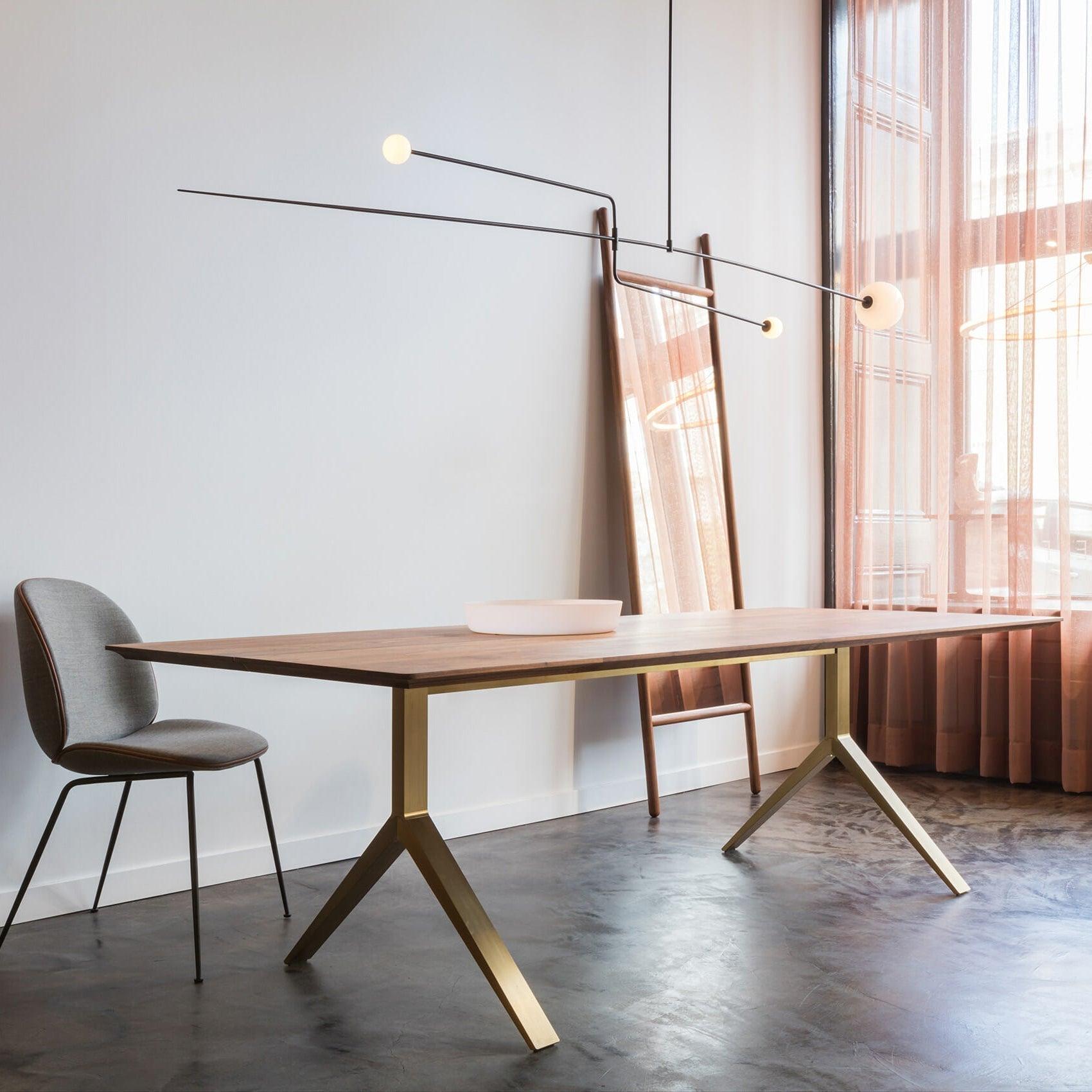 Lustra Kronleuchter Mobile Schwarz Minimalistisch-Letslighting
