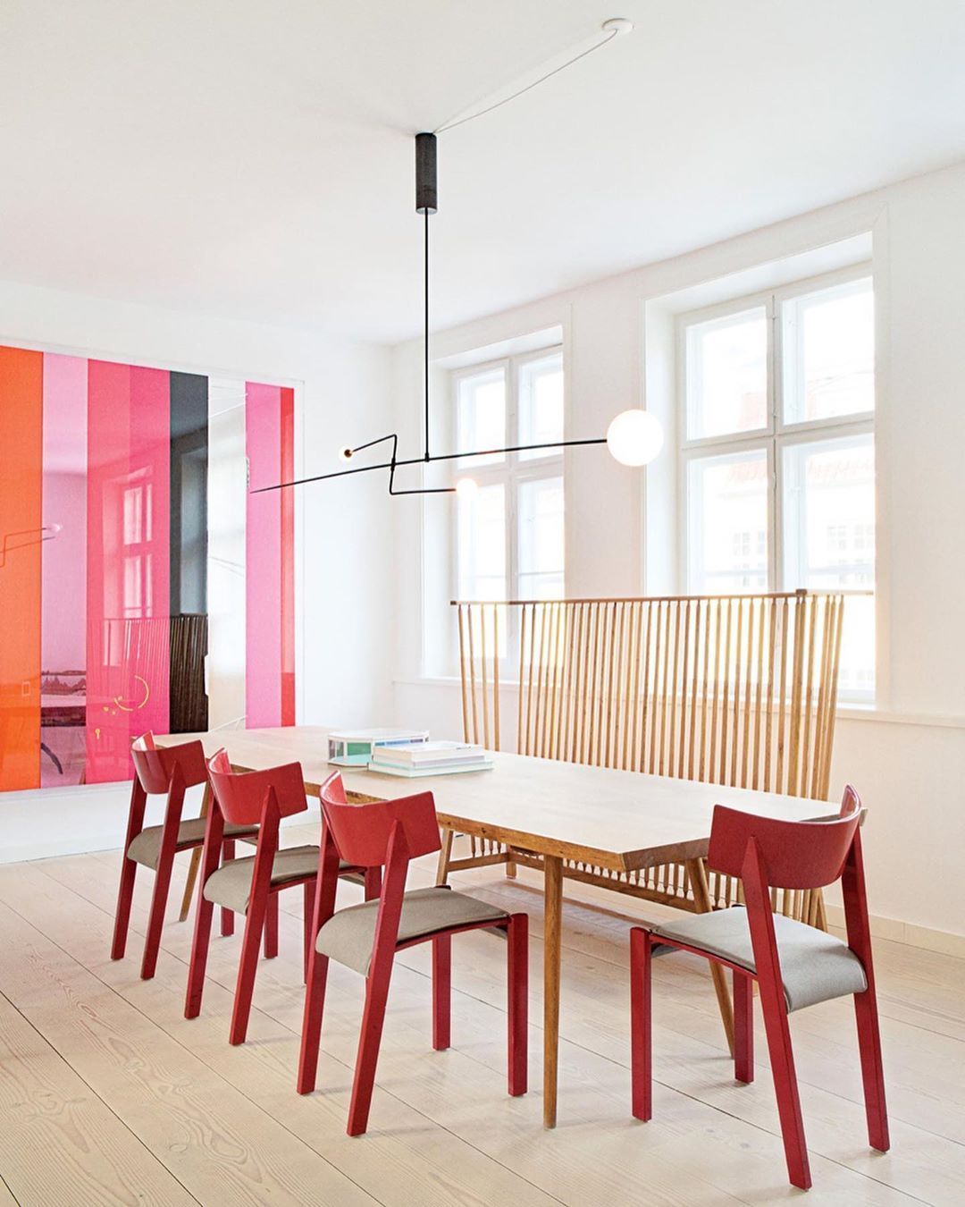 Lustra Kronleuchter Mobile Schwarz Minimalistisch-Letslighting