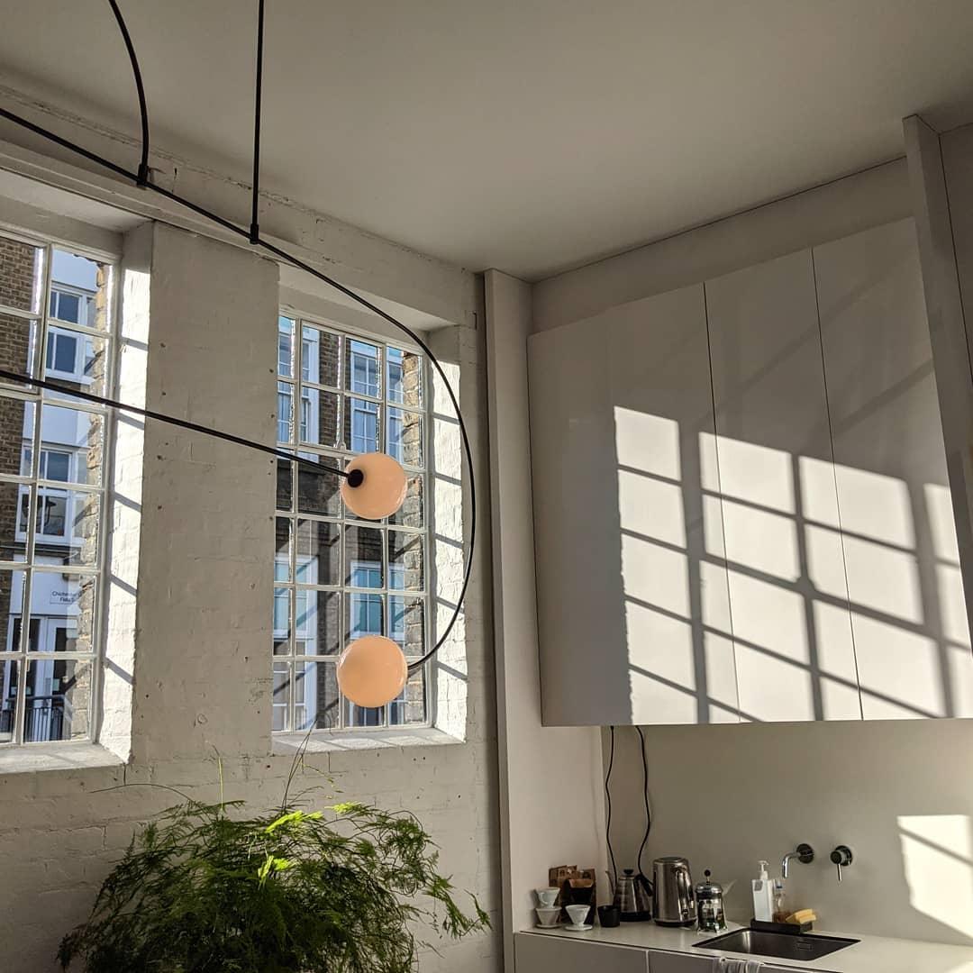 Lustra Kronleuchter Mobile Schwarz Minimalistisch-Letslighting