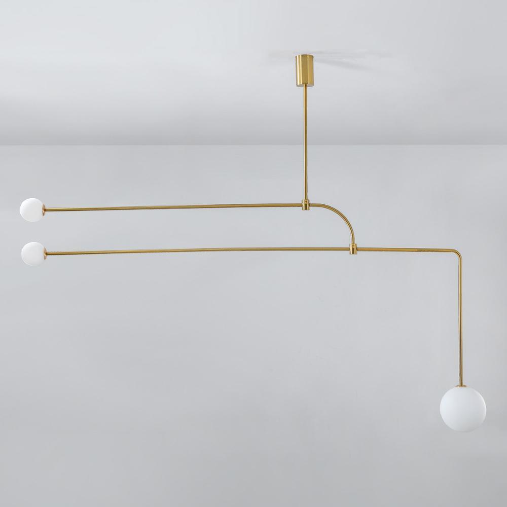 Lustra Kronleuchter Mobile Schwarz Minimalistisch-Letslighting