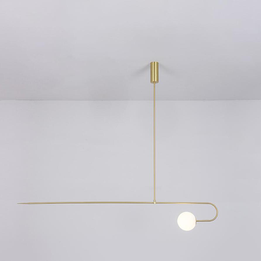 Lustra Kronleuchter Mobile Schwarz Minimalistisch-Letslighting