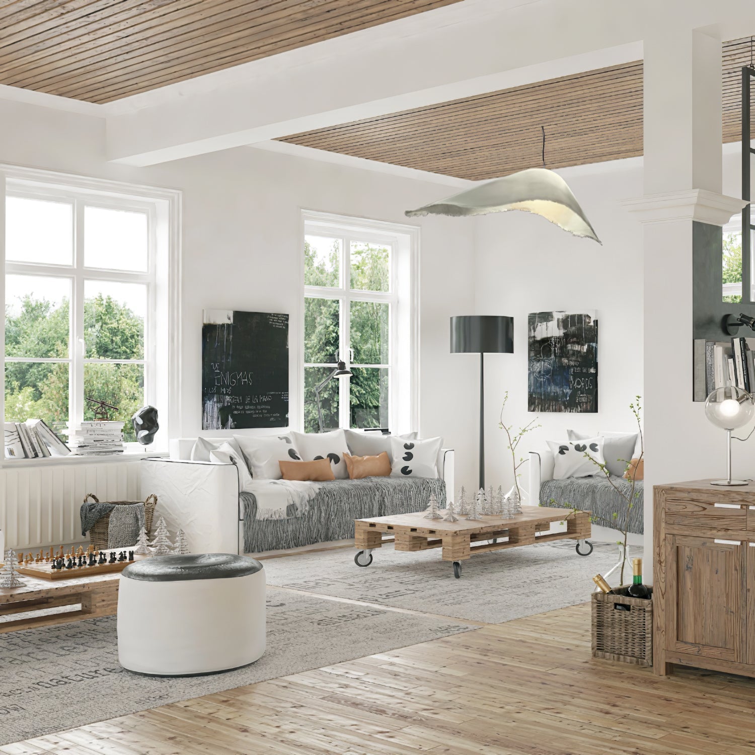 Moby Dick Pendant Light - Blowlighting