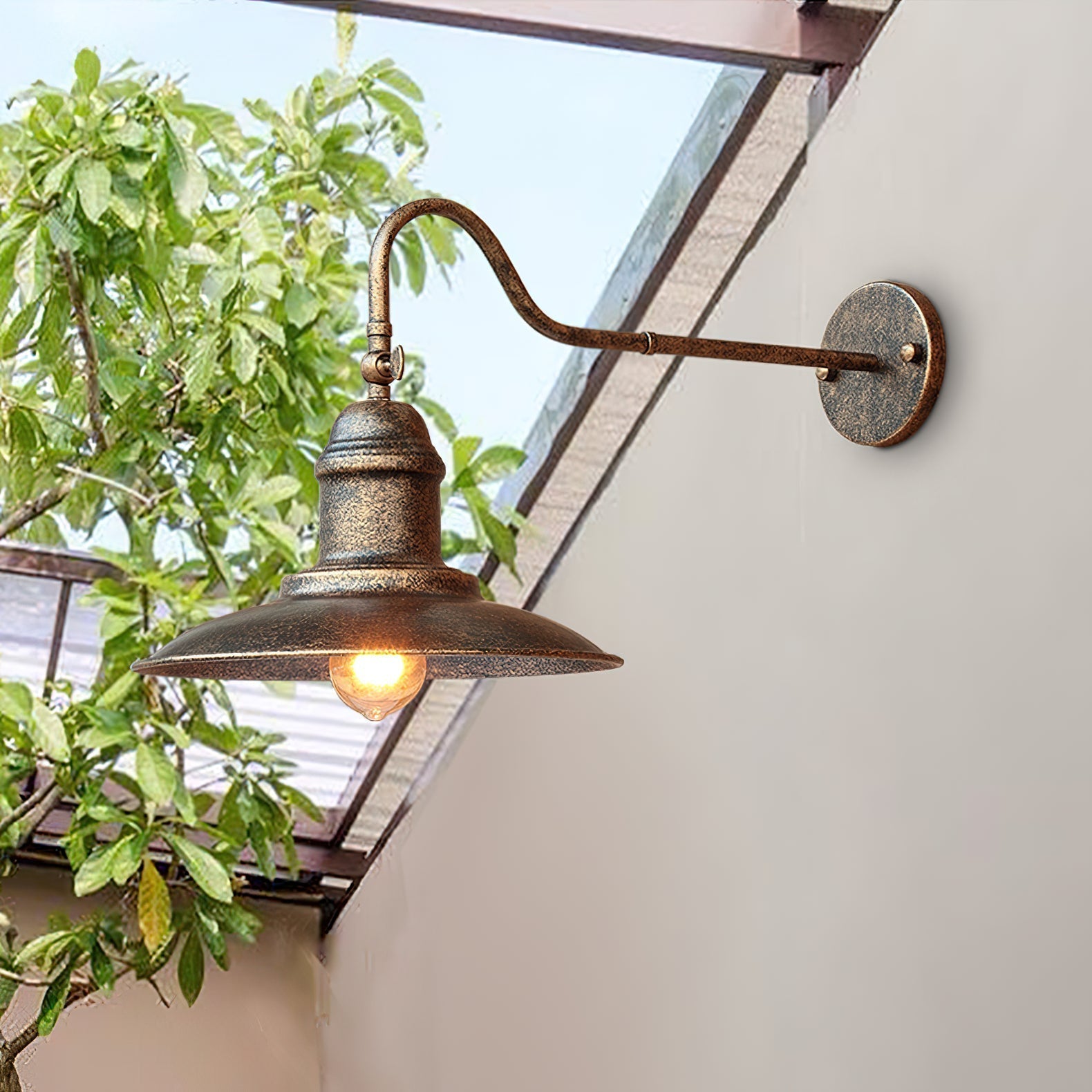 Ciraeus Vintage Industrie Wandleuchte-Letslighting