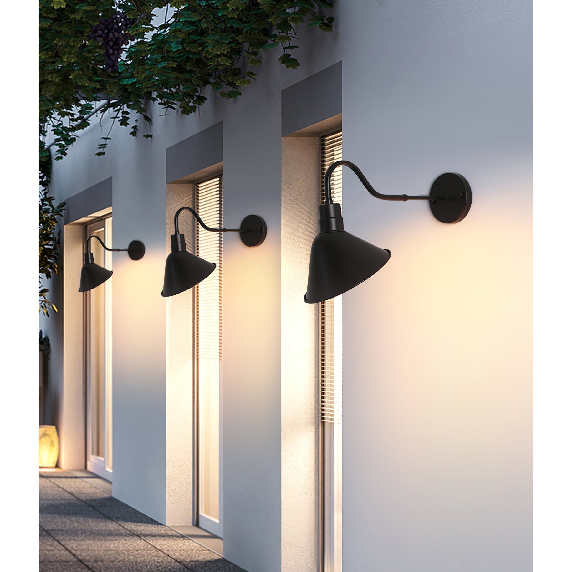 Ciraeus Vintage Industrie Wandleuchte-Letslighting