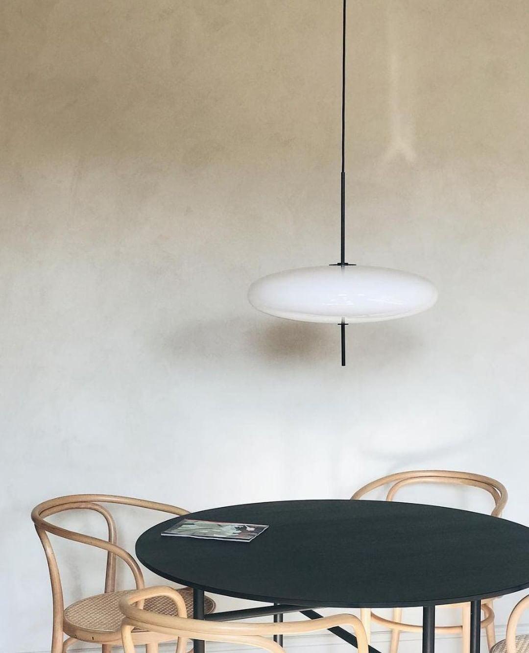 Lustra Pendelleuchte Lampe Verbunden Schwarz lackiert für Wohn Zimmer-Letslighting