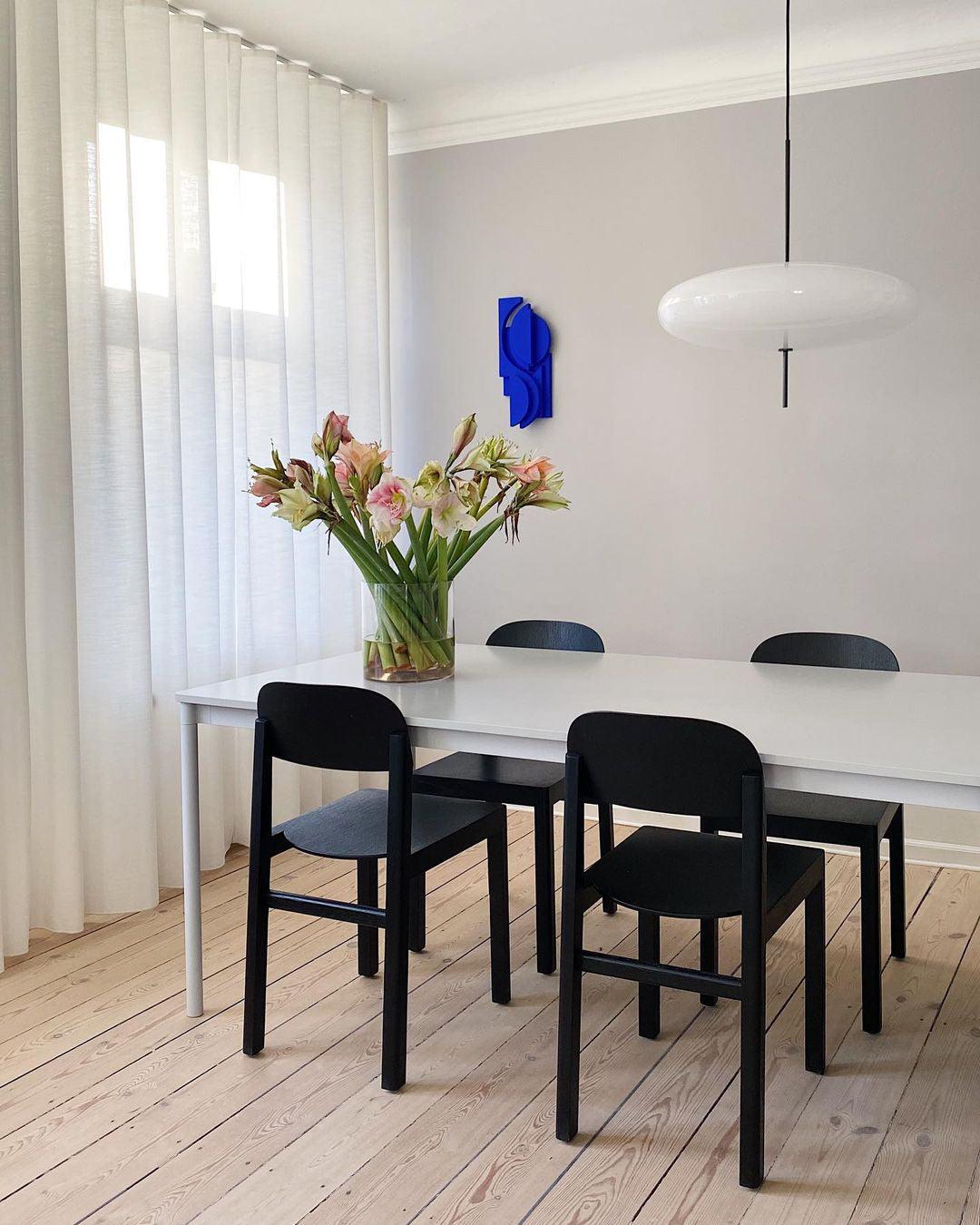 Lustra Pendelleuchte Lampe Verbunden Schwarz lackiert für Wohn Zimmer-Letslighting