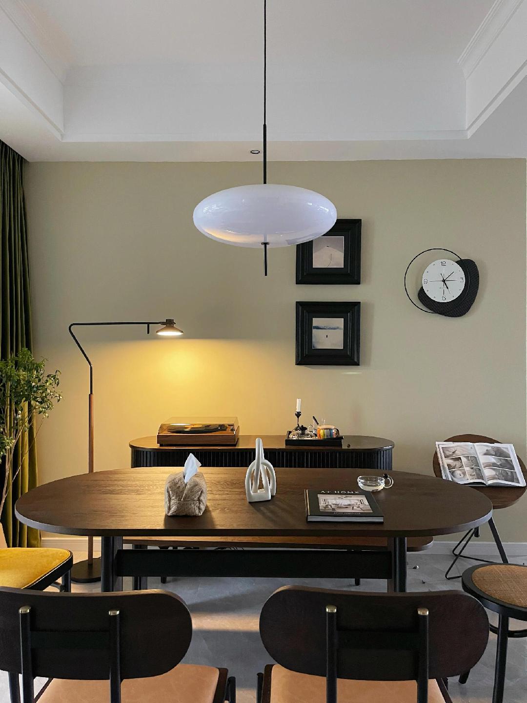 Lustra Pendelleuchte Lampe Verbunden Schwarz lackiert für Wohn Zimmer-Letslighting