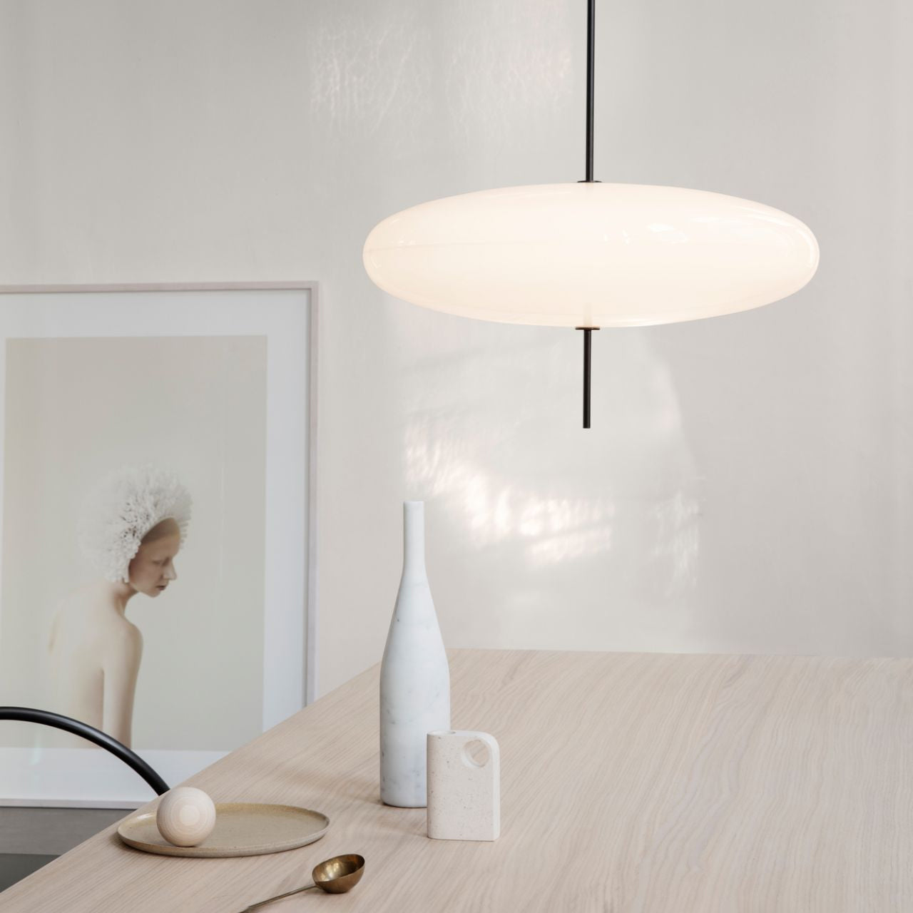 Lustra Pendelleuchte Lampe Verbunden Schwarz lackiert für Wohn Zimmer-Letslighting