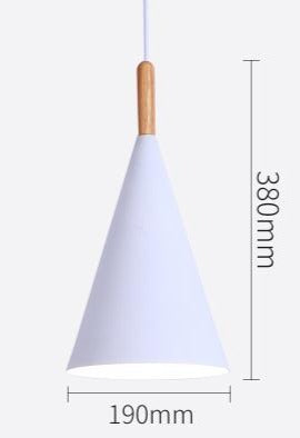 Arisha Modern LEDPendelleuchte Farbig Schlaf/Wohnzimmer Holz