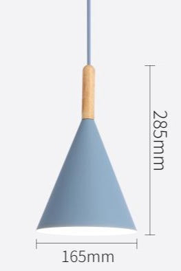Arisha Modern LEDPendelleuchte Farbig Schlaf/Wohnzimmer Holz
