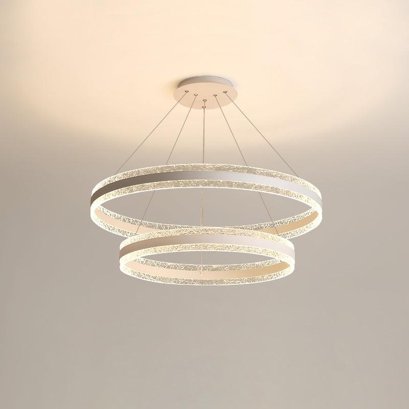 Lustra Pendelleuchte Modern LED Kreisringe-Letslighting