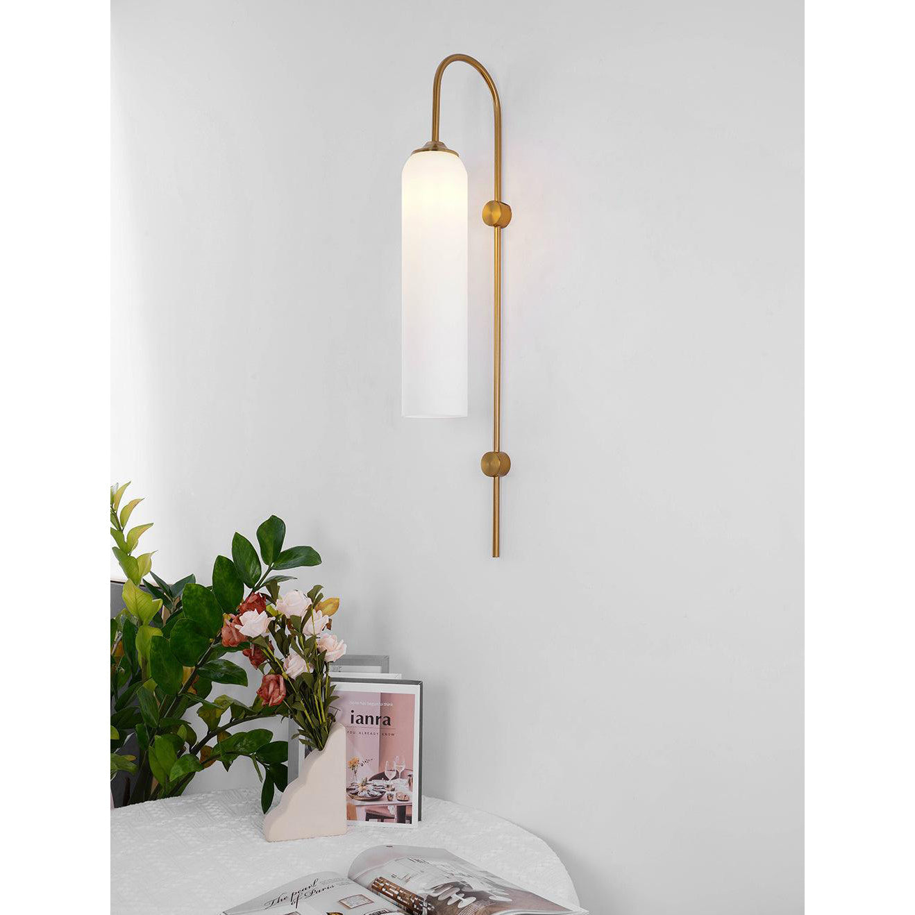 Anoriel Wandleuchte Glas Modern Minimalistisch-Letslighting