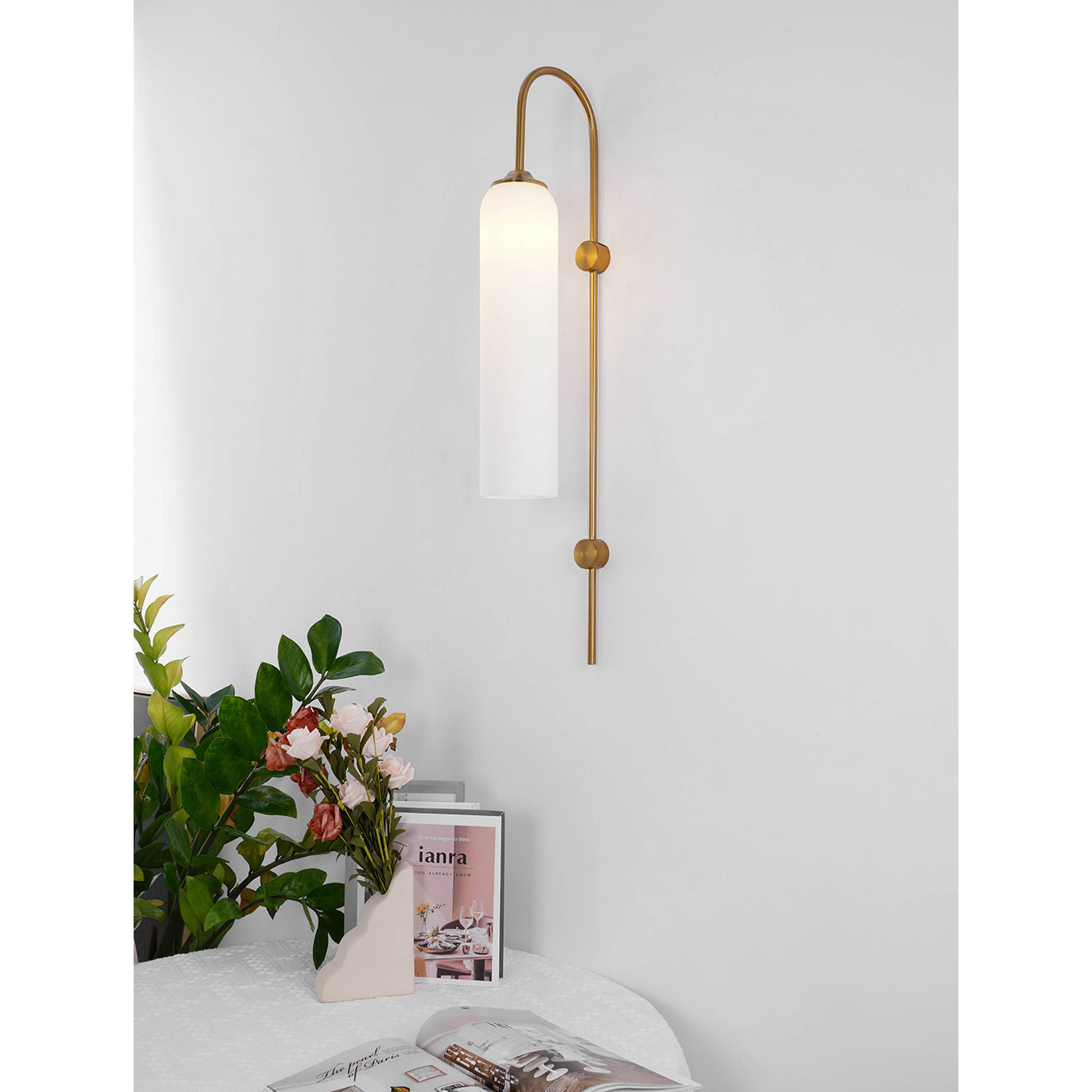 Anoriel Wandleuchte Glas Modern Minimalistisch-Letslighting
